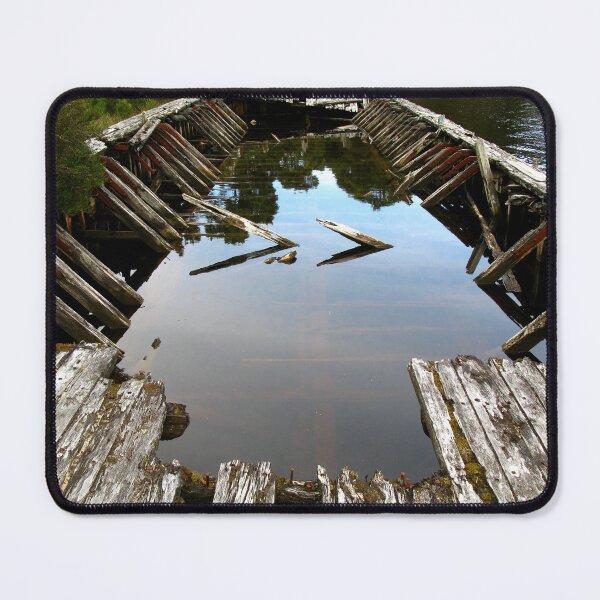 Item preview, Ruins of a Huon Pine Barge - Strahan, Tasmania. designed and sold by Marilyn Harris.