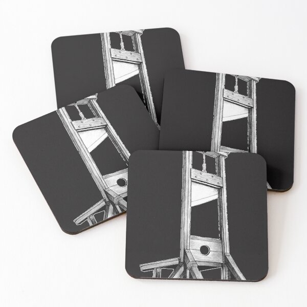 Item preview, Guillotine on black designed and sold by CINDRICKLARA.