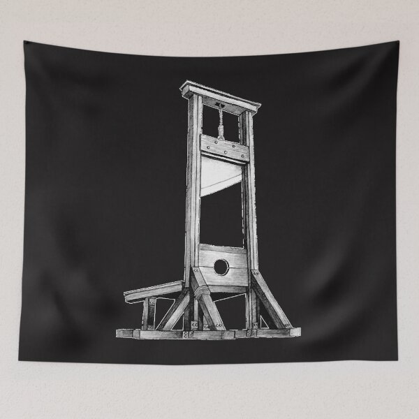 Item preview, Guillotine on black designed and sold by CINDRICKLARA.