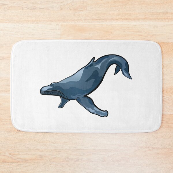 Item preview, Minimalist Swimming Humpback Whale designed and sold by InkLayer.