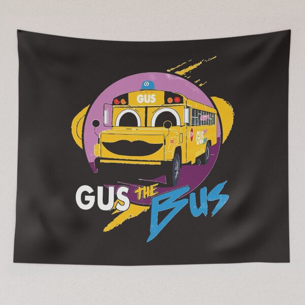 Item preview, Gus the Safety Bus designed and sold by CINDRICKLARA.