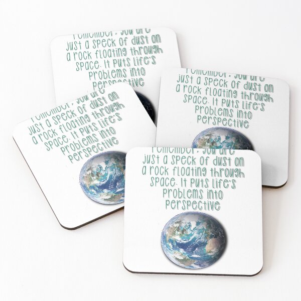Item preview, Perspective on life’s worries, you are jus a spec of dust on a rock floating through space designed and sold by Haiii-Designs.
