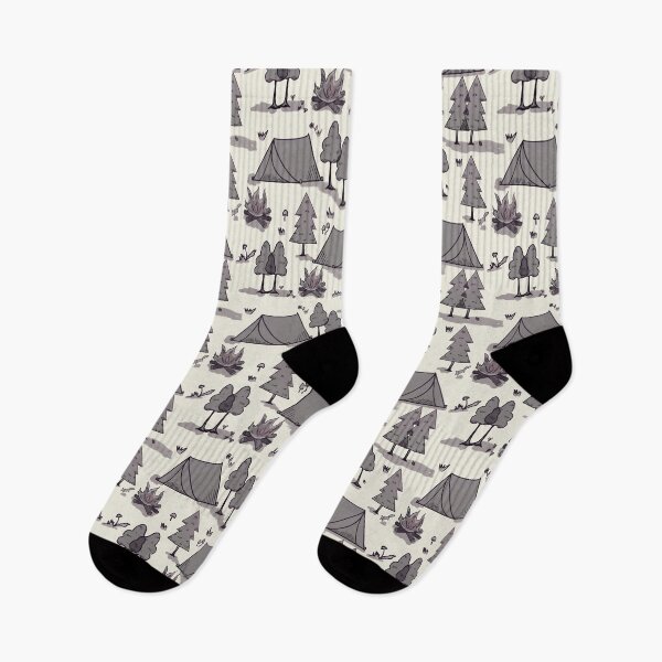 Item preview, Camping in the Woods - Gray designed and sold by Booneb.
