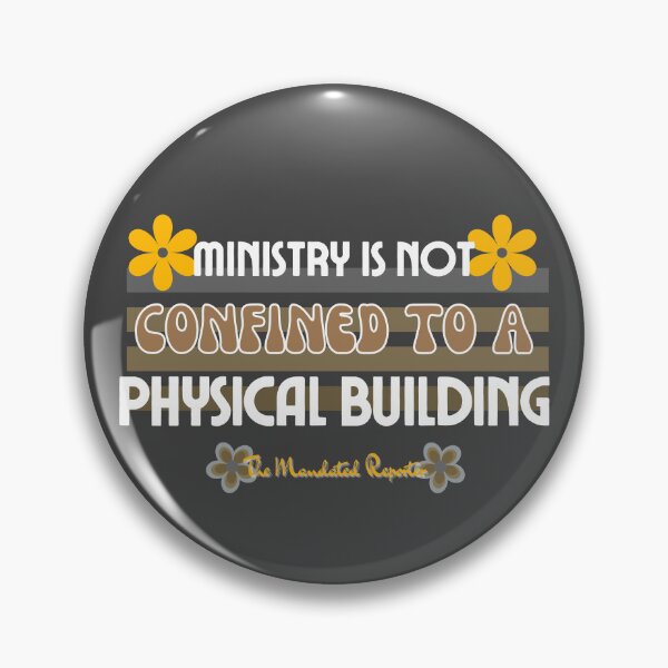 Item preview, Ministry is Not Confined to a Physical Building - Charcoal designed and sold by TheReporter1.