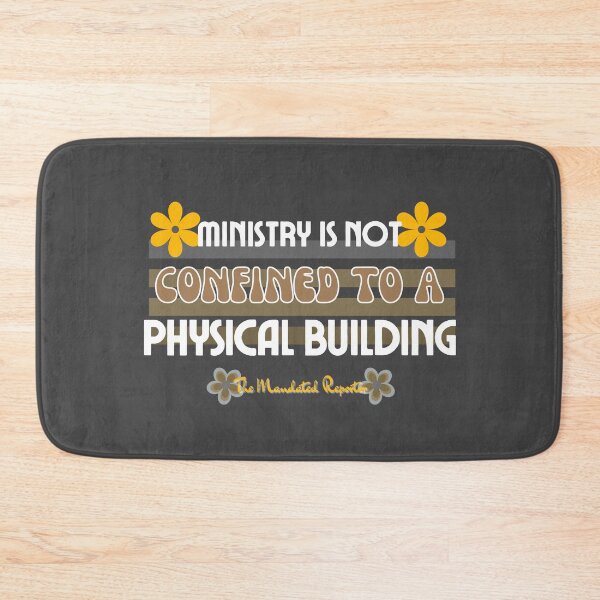 Item preview, Ministry is Not Confined to a Physical Building - Charcoal designed and sold by TheReporter1.