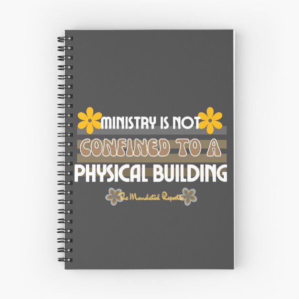 Item preview, Ministry is Not Confined to a Physical Building - Charcoal designed and sold by TheReporter1.