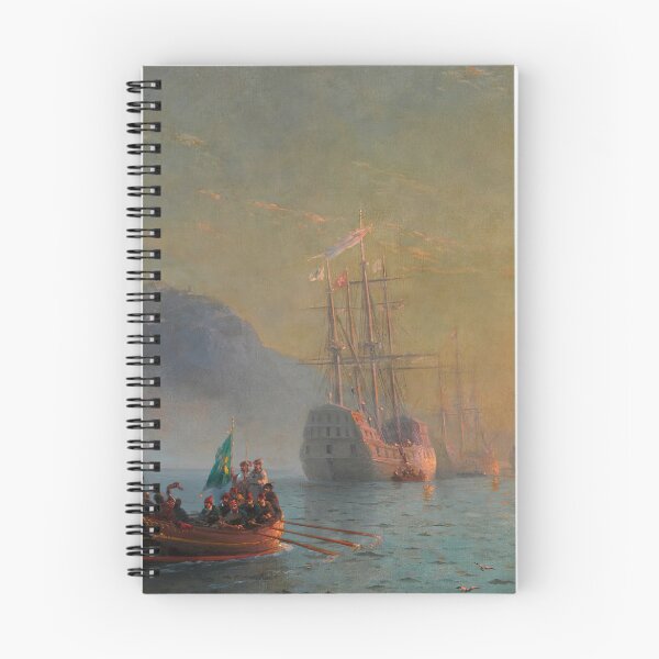 Item preview, Columbus’ Farewell before Starting on his Voyage from Port Palos in Spain -  Ivan Konstantinovich Aivazovsky  designed and sold by TeeARTHY.