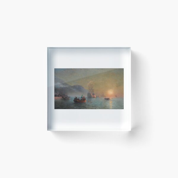 Item preview, Columbus’ Farewell before Starting on his Voyage from Port Palos in Spain -  Ivan Konstantinovich Aivazovsky  designed and sold by TeeARTHY.