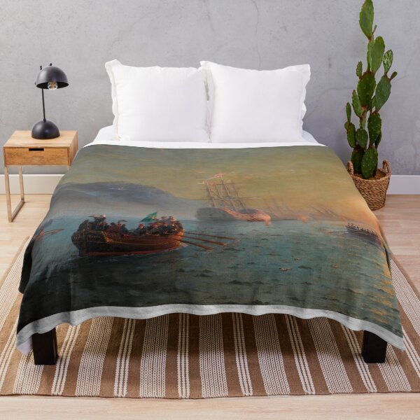 Item preview, Columbus’ Farewell before Starting on his Voyage from Port Palos in Spain -  Ivan Konstantinovich Aivazovsky  designed and sold by TeeARTHY.