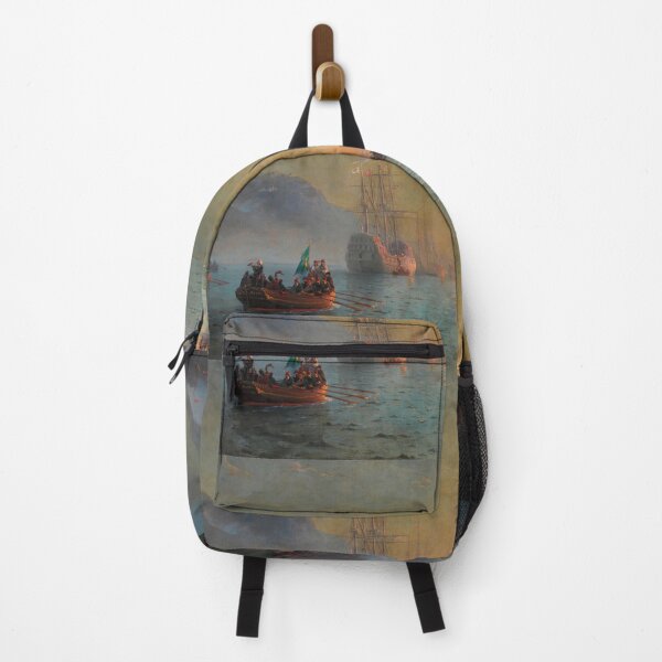 Item preview, Columbus’ Farewell before Starting on his Voyage from Port Palos in Spain -  Ivan Konstantinovich Aivazovsky  designed and sold by TeeARTHY.