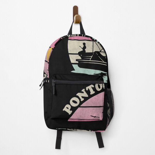 Item preview, Retro Vintage Pontoon Queen Funny Pontoon Boat Premium designed and sold by JimAarts.