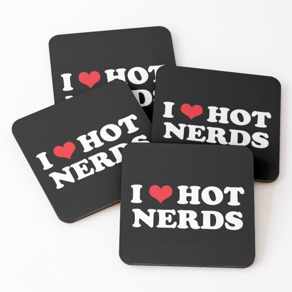 Item preview, I Heart Hot Nerds designed and sold by GloopTrekker.
