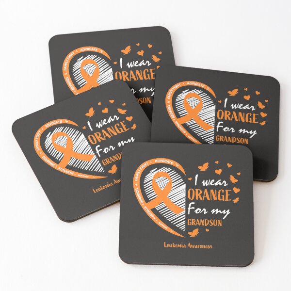 Item preview, Men Women I Wear Orange For My Grandson Leukemia Awareness  designed and sold by schromtlmaascha.