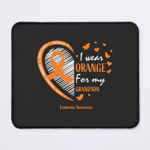 Item preview, Men Women I Wear Orange For My Grandson Leukemia Awareness designed and sold by schromtlmaascha.