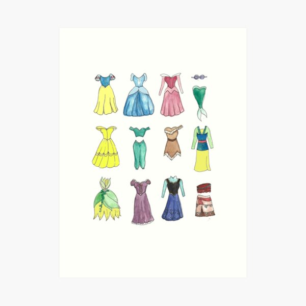 disney princess dress drawings easy