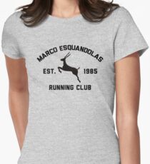 Camiseta entallada para mujer Marco Esquandolas Running Club