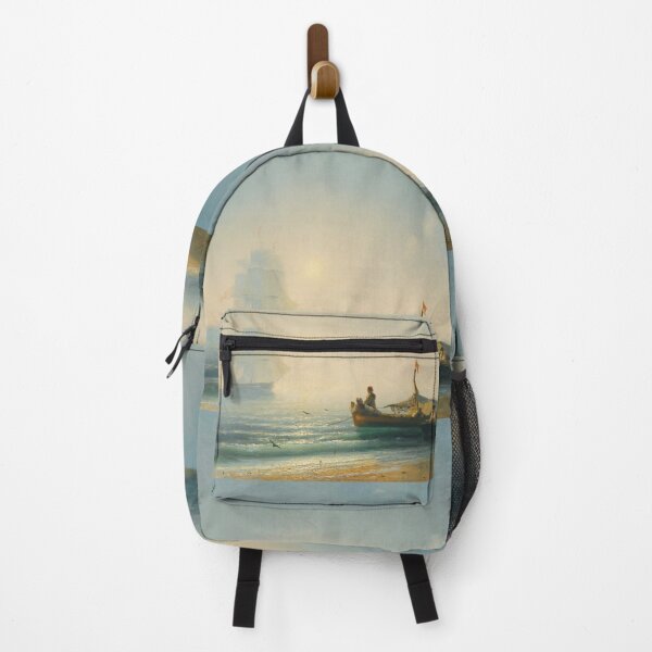 Item preview, Fishermen At Dawn, Naples - Ivan Konstantinovich Aivazovsky designed and sold by TeeARTHY.