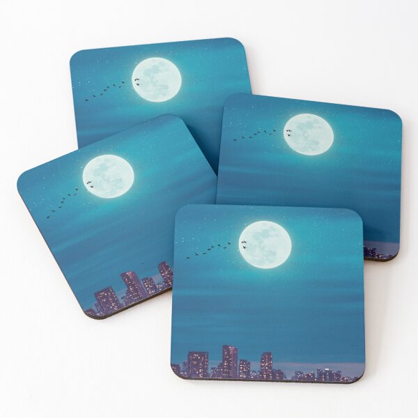 Item preview, Moonlight Midnight designed and sold by Hello Echo.