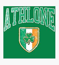 Athlone, Ireland with Shamrock Photographic Print