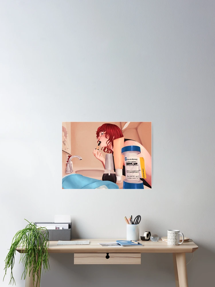 Thumbnail 2 of 3, Poster, Morning Routine designed and sold by monocoin.