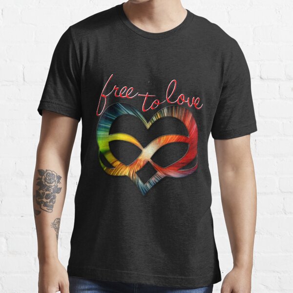 Free to Love - Polyamory Symbol Essential T-Shirt