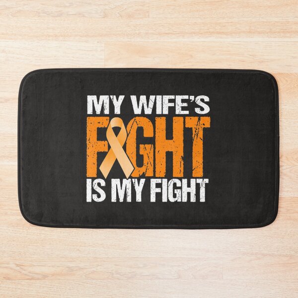 Item preview, Mens My Wife's Fight is My Fight Leukemia Awareness  designed and sold by schromtlmaascha.