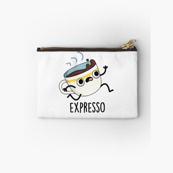 Item preview, Expresso Funny Running Coffee Puns  designed and sold by punnybone.