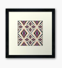 Contemporary Geometric Design Framed Print