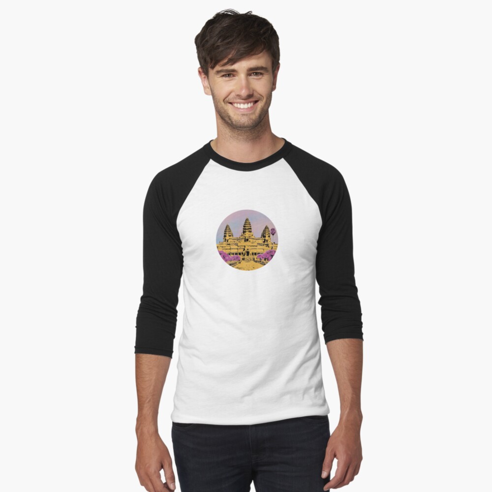 Item preview, Baseball ¾ Sleeve T-Shirt designed and sold by DarkFireNacho.