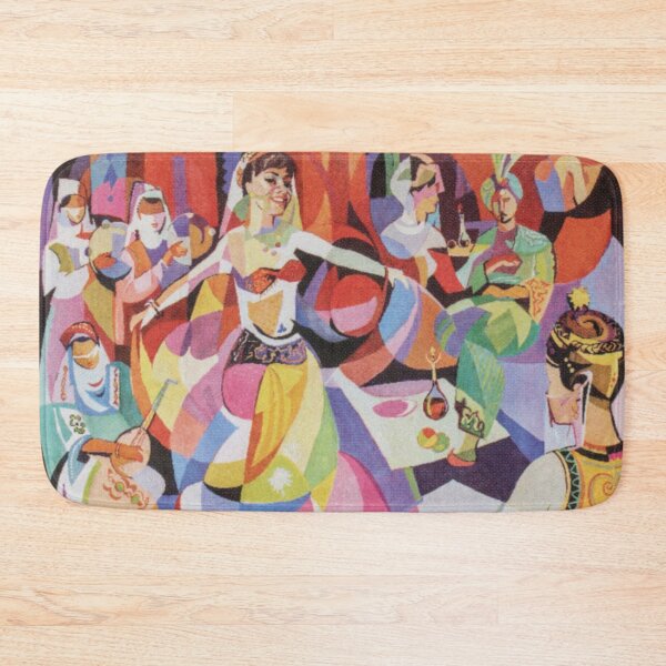 Item preview, Baghdad Belly Dancer Vintage Wall Art designed and sold by vintagevivian.
