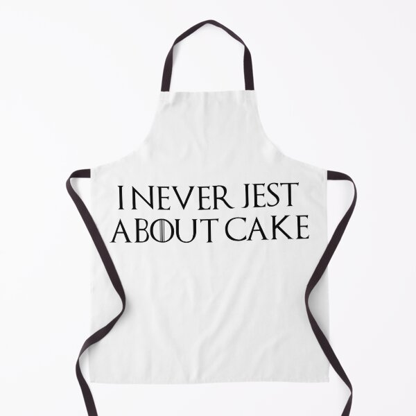 Item preview, I Never Jest About Cake - Dragon Quote designed and sold by CryptoThings.