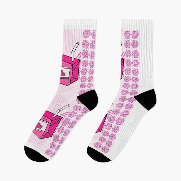 Item preview, The Strawberry Milk in Pink Infinity Seamless Pattern designed and sold by MyMemoriesArts.