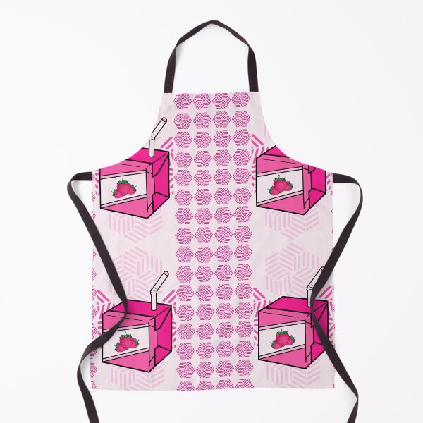 Item preview, The Strawberry Milk in Pink Infinity Seamless Pattern designed and sold by MyMemoriesArts.
