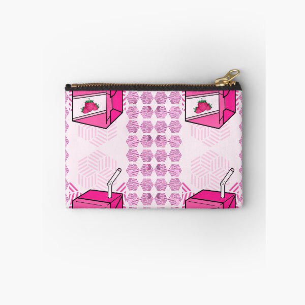 Item preview, The Strawberry Milk in Pink Infinity Seamless Pattern designed and sold by MyMemoriesArts.