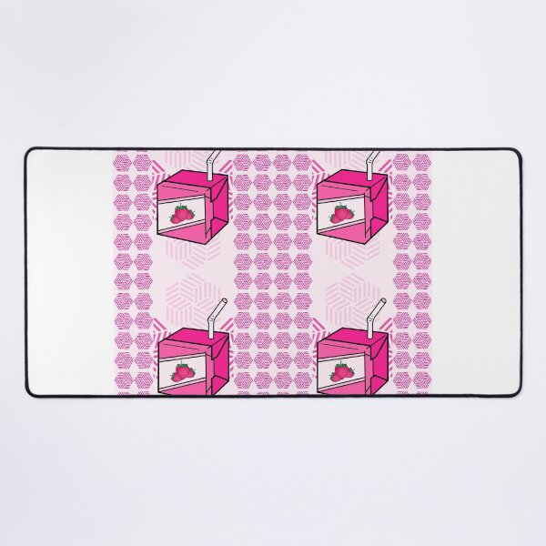 Item preview, The Strawberry Milk in Pink Infinity Seamless Pattern designed and sold by MyMemoriesArts.