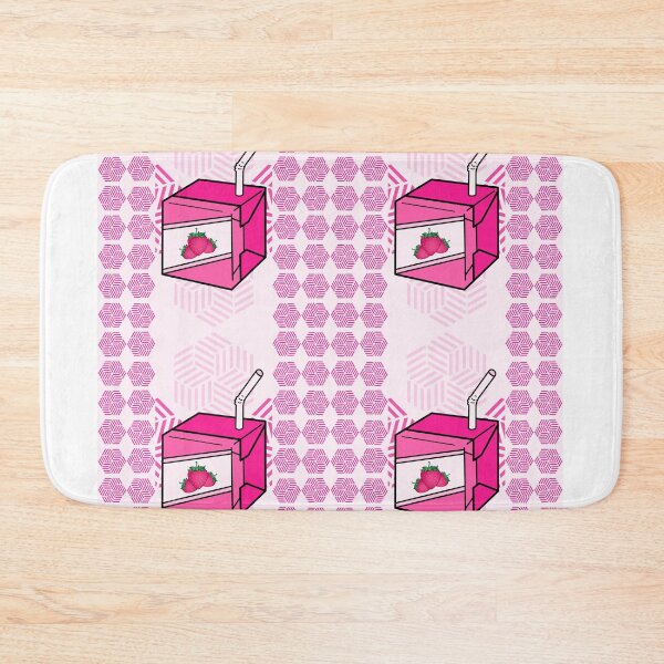 Item preview, The Strawberry Milk in Pink Infinity Seamless Pattern designed and sold by MyMemoriesArts.