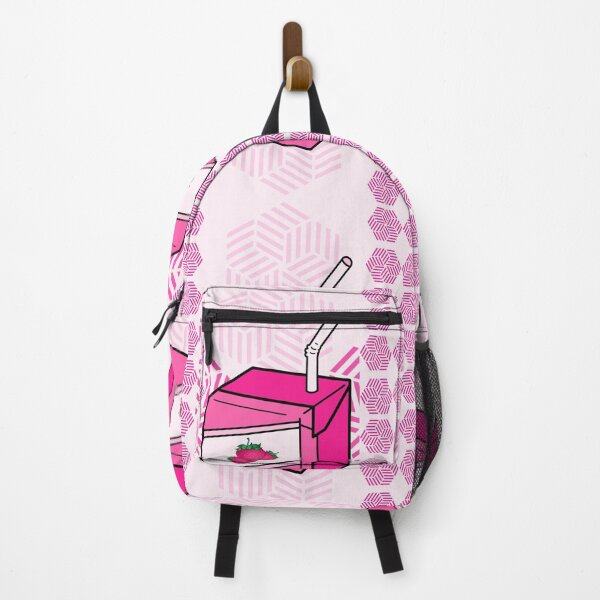 Item preview, The Strawberry Milk in Pink Infinity Seamless Pattern designed and sold by MyMemoriesArts.