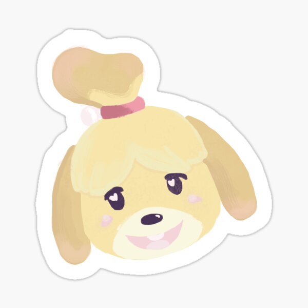 Isabelle Animal Crossing Sticker
