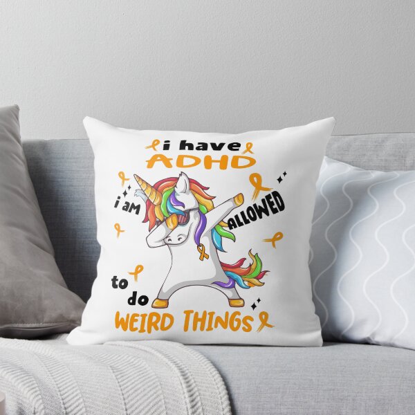 Item preview, ADHD Awareness Funny I have ADHD i'm allowed to do Weird Things! designed and sold by JanetShop809.