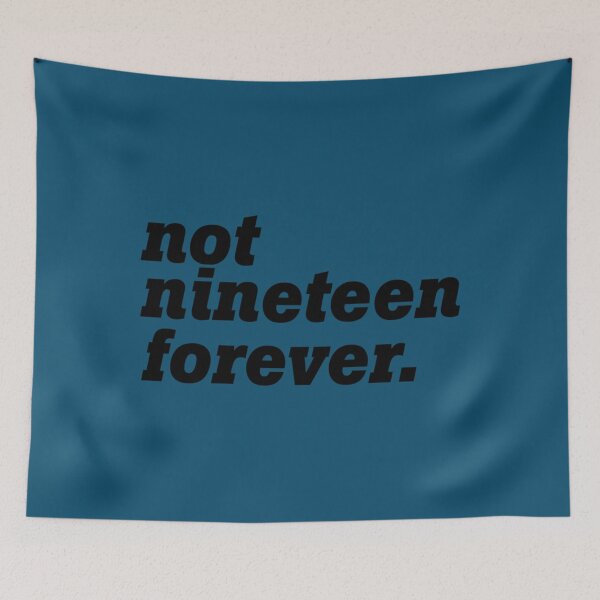 Item preview, Courteeners - Not Nineteen Forever   designed and sold by Juleliotte.
