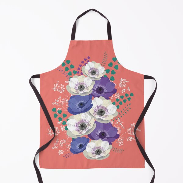 Item preview, Anemones Floral Bouquet designed and sold by Anis Illustration.