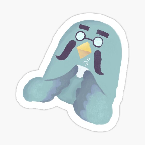 Brewster Animal Crossing Sticker