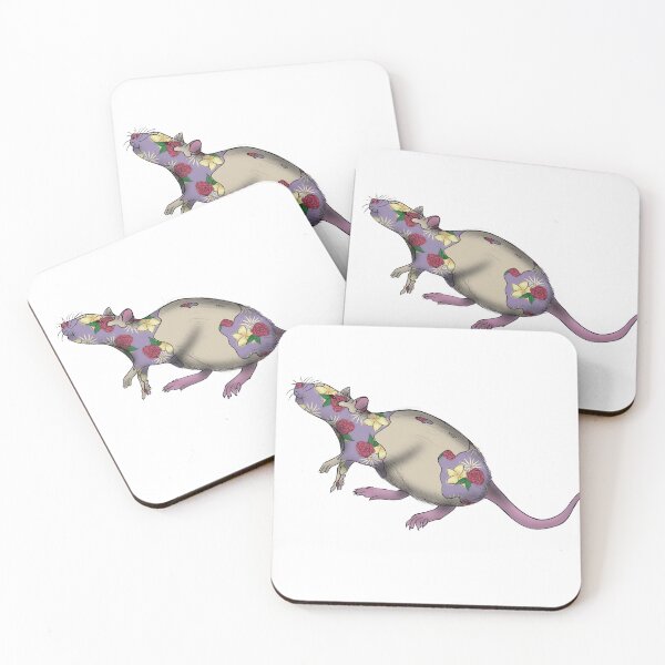 Item preview, Floral Rat designed and sold by MushroomEmpire.