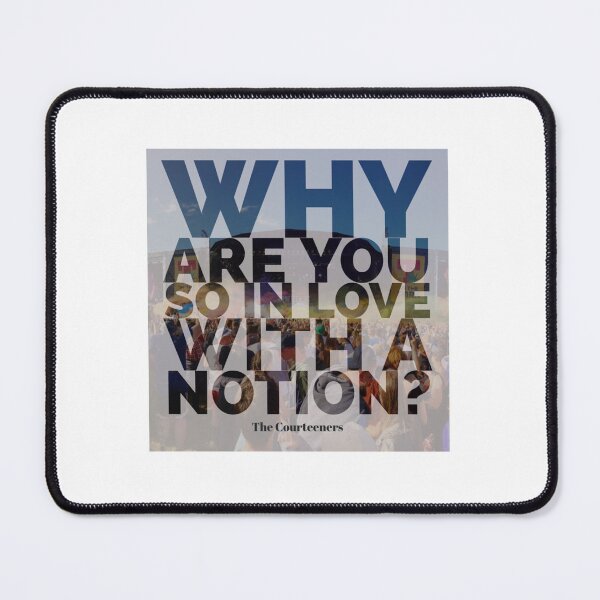 Item preview, Are you In Love With a Notion Lyric Graphic   designed and sold by Juleliotte.