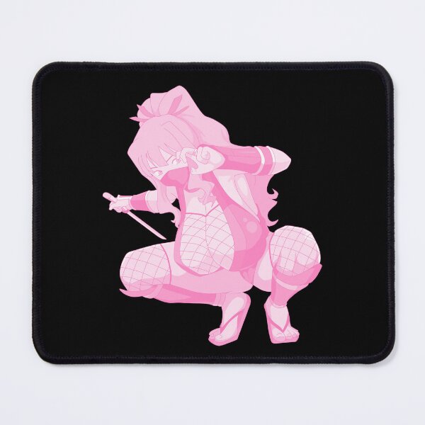 Item preview, Lewd ninja anime girl hentai manga ecchi waifu pink designed and sold by ArthurPoe.