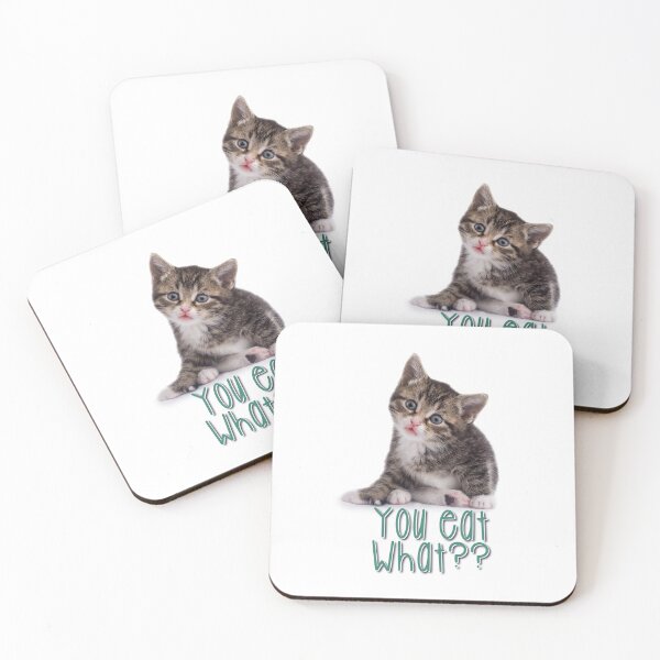 Item preview, You eat what? Pussycat designed and sold by Haiii-Designs.