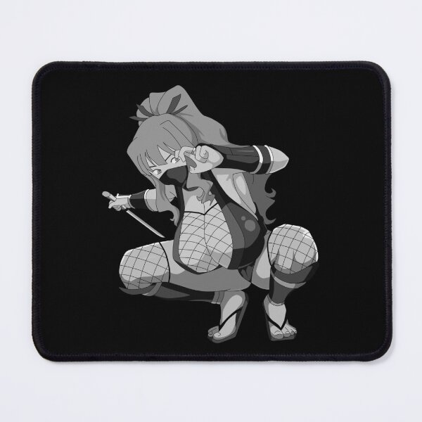 Item preview, Lewd ninja anime girl hentai manga ecchi waifu gray tone designed and sold by ArthurPoe.