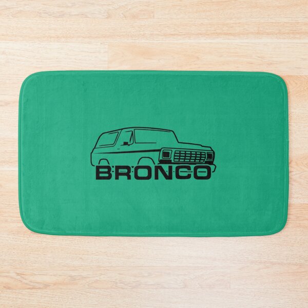 Item preview, 1978-1979 Bronco Side Front wlogo Black Print   designed and sold by DonlyOneDesign.