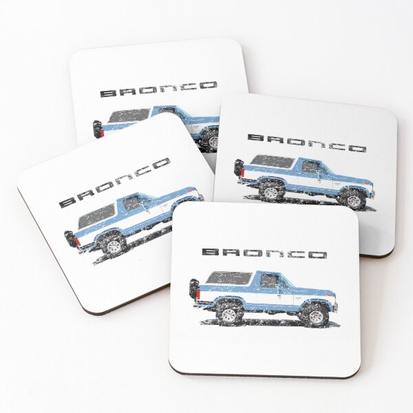Item preview, 1986 Baby Blue Ford Bronco   designed and sold by DonlyOneDesign.