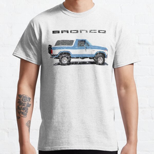 Ford Bronco Truck T-shirt Mens Truck Graphic Tee Mens Truck 